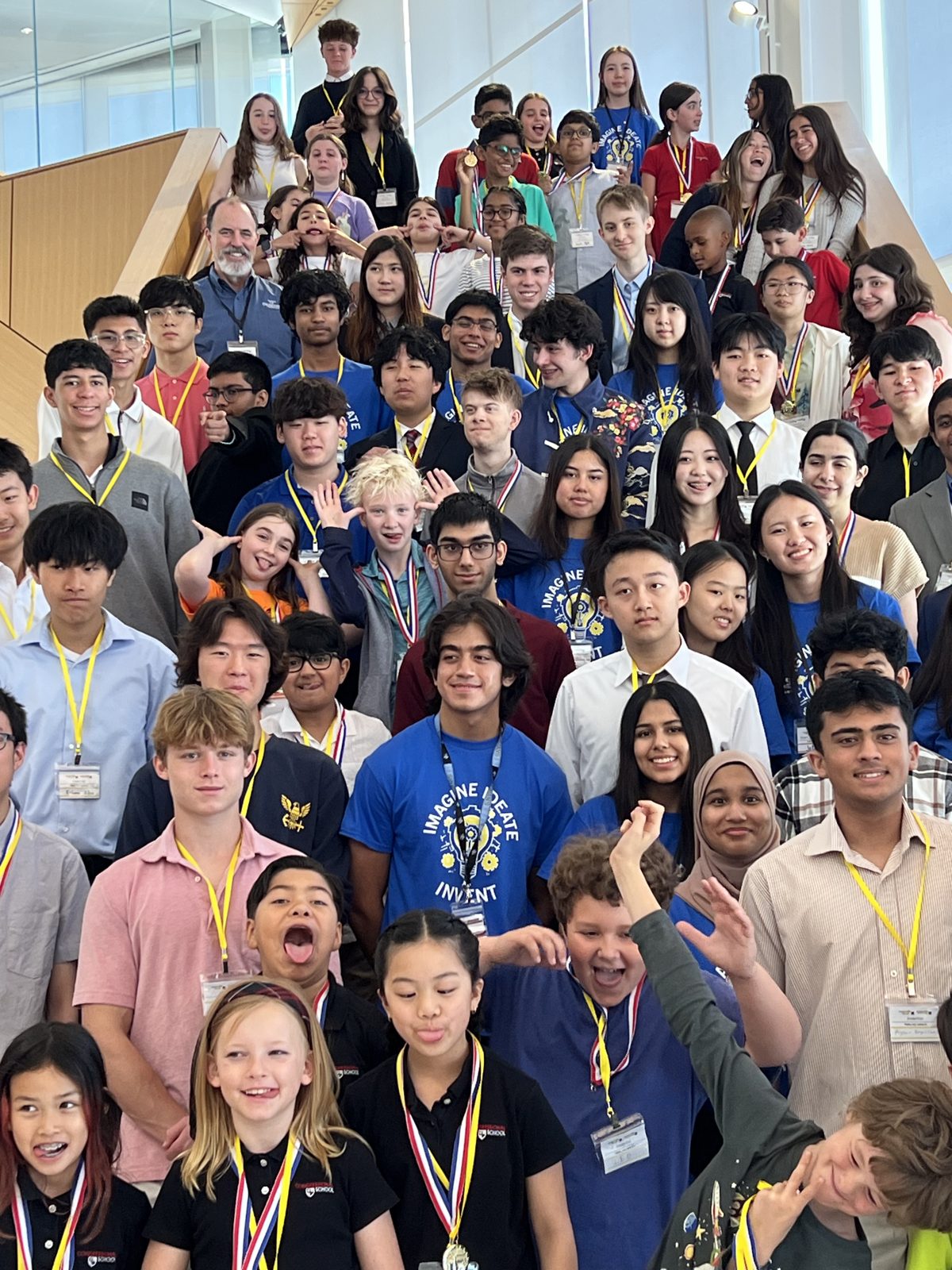 Brendan with his research cohort