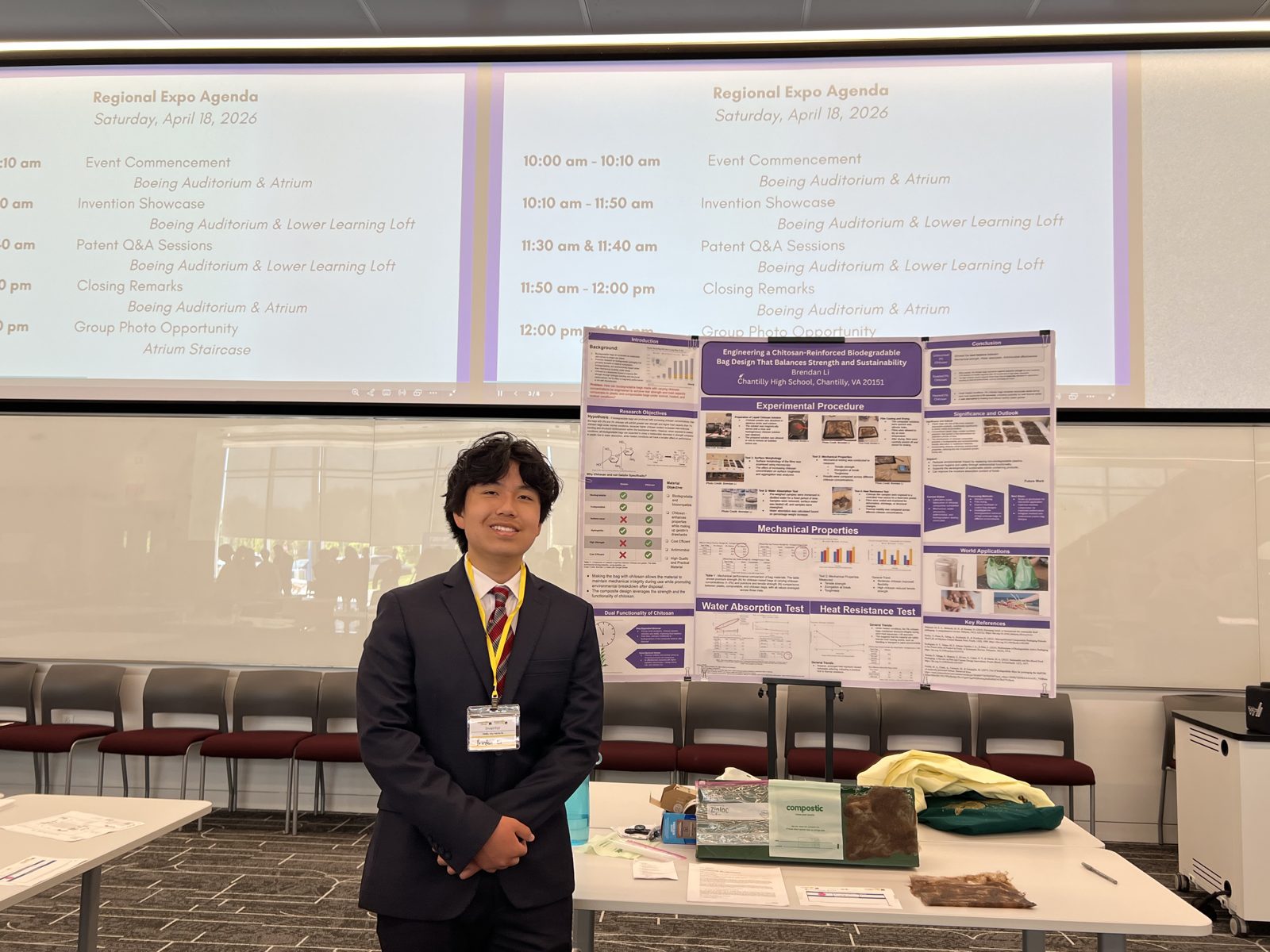 Science fair recognition