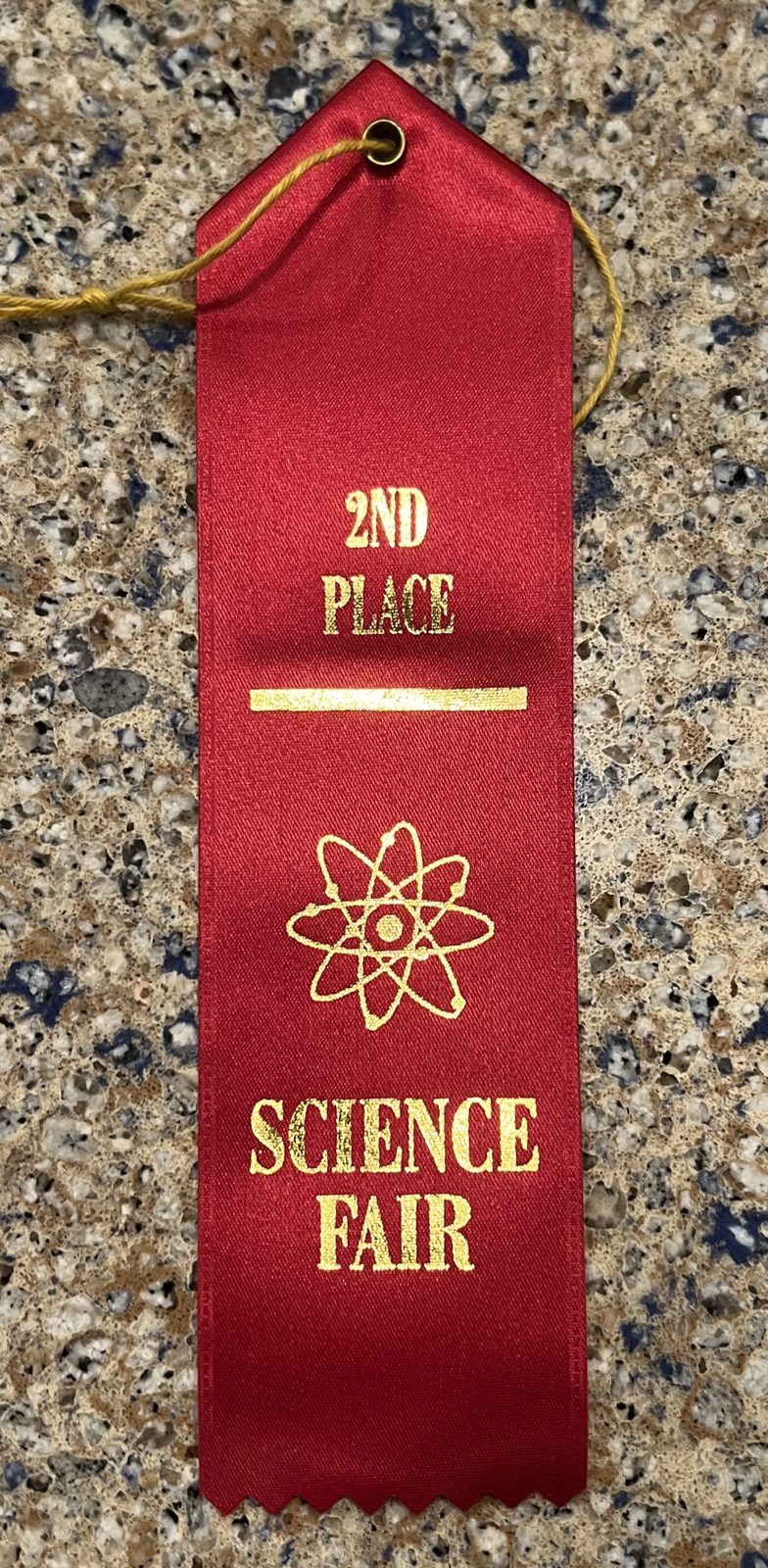Science fair ribbon